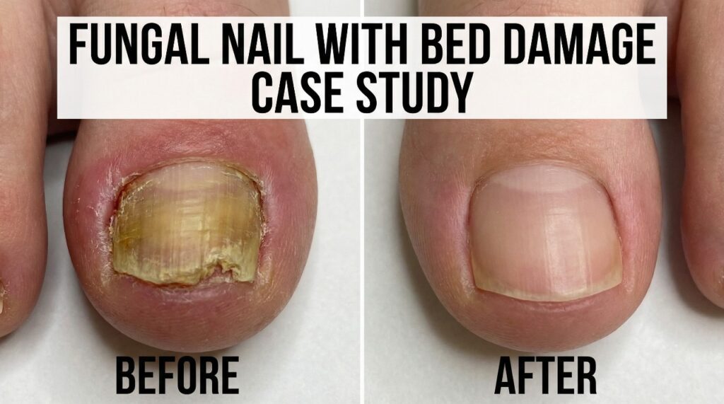 Laser Fungal Nail Treatment: Before & After Results You Can Actually See - Your Feet Support Your Health Fungal nail